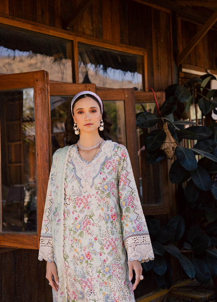 Shezlin by Aabyaan Unstitched Embroidered Chikankari 3 Piece Suit ABY26UCS REEM - Eid Collection