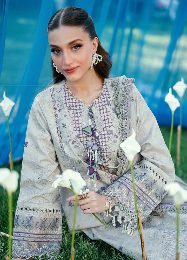 Florent Unstitched Embroidered Lawn 3 Piece Suit FL26ULE FEF-6B - Eid Collection