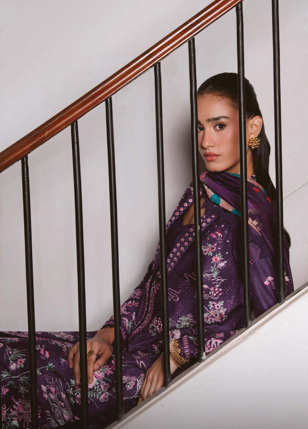 Serein by Ayzel Unstitched Embroidered Lawn 3 Piece Suit AAF26USL Islune - Eid Collection