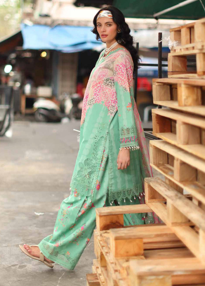 Signature by Charizma Unstitched Printed Lawn 3 Piece Suit CHR26USL CS6-05 - Summer Collection