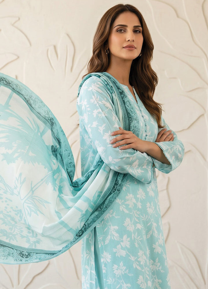 Salina by Regalia Textiles Unstitched Printed Lawn 3 Piece Suit RG26USII D-7 - Casual Collection