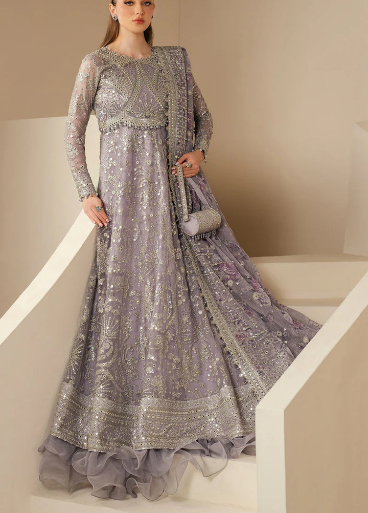 Jazmin Unstitched Chiffon Embroidered Suits 3 Piece JZ25CF JZ-WF25-05 - Festive Collection