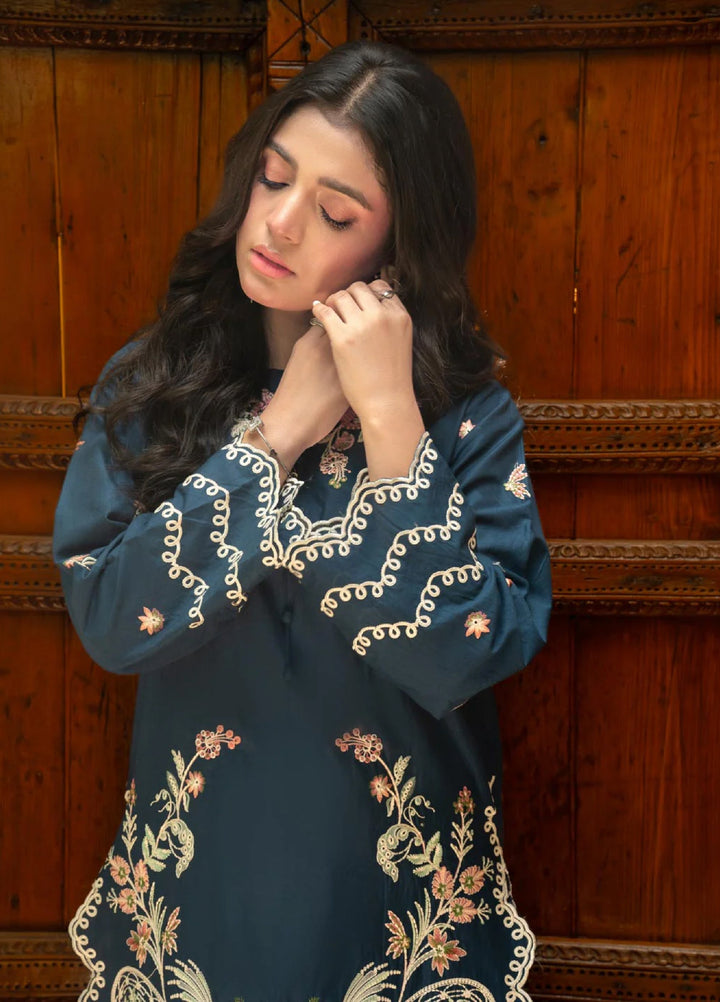 Rang e Bahar by Tng Women Pret Embroidered 2 Piece Neel Kamal - Winter Collection