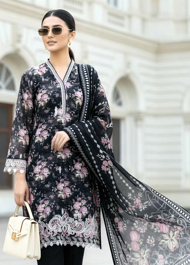 Komal Lawn by Lakhany Unstitched Embroidered Lawn 3 Piece Suit LSM26UK LG-SG-0045 - Summer Collection