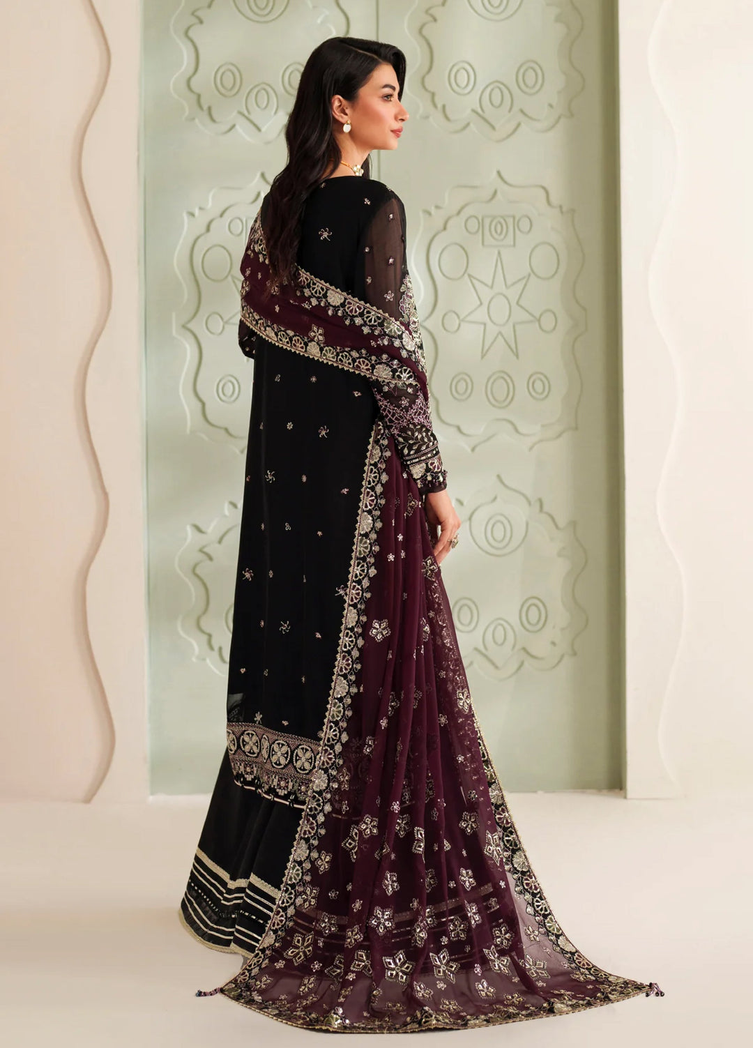 Xenia Formal Unstitched Luxury Chiffon Suits 3 Piece XE25FL Ayat - Formals Collection