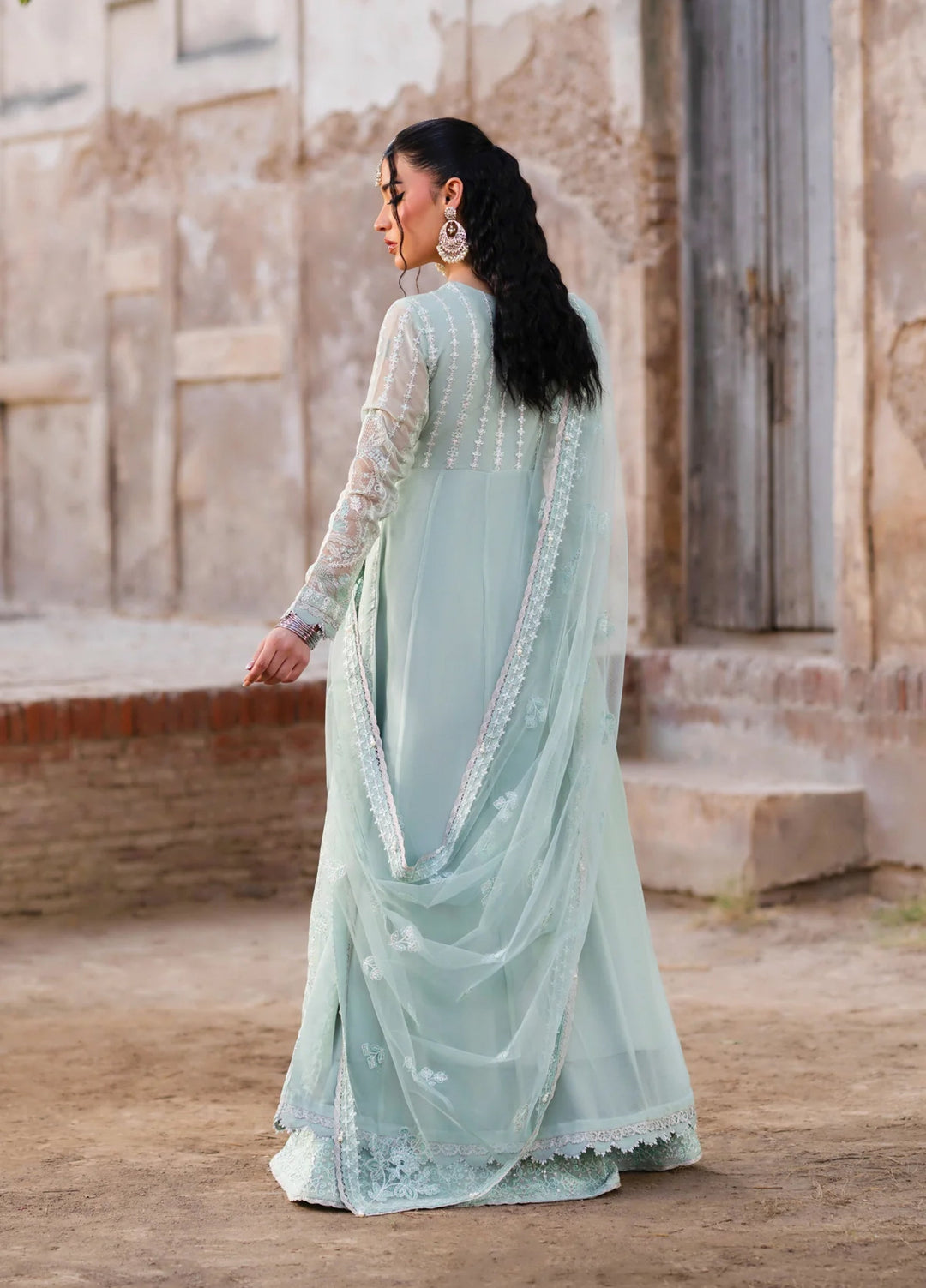 Xenia Formal Unstitched Luxury Chiffon Suits 3 Piece XE25FL Nousha - Formals Collection