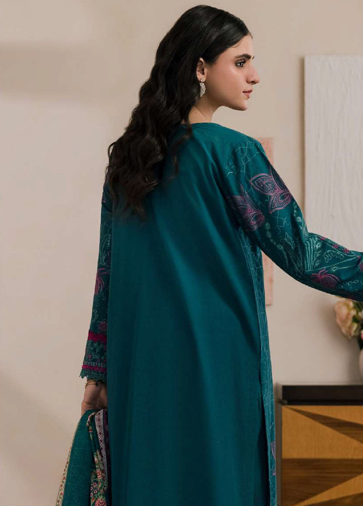 Zellbury Unstitched Printed Lawn 3 Piece Suit ZB26UC WUS26E30573 - Casual Collection