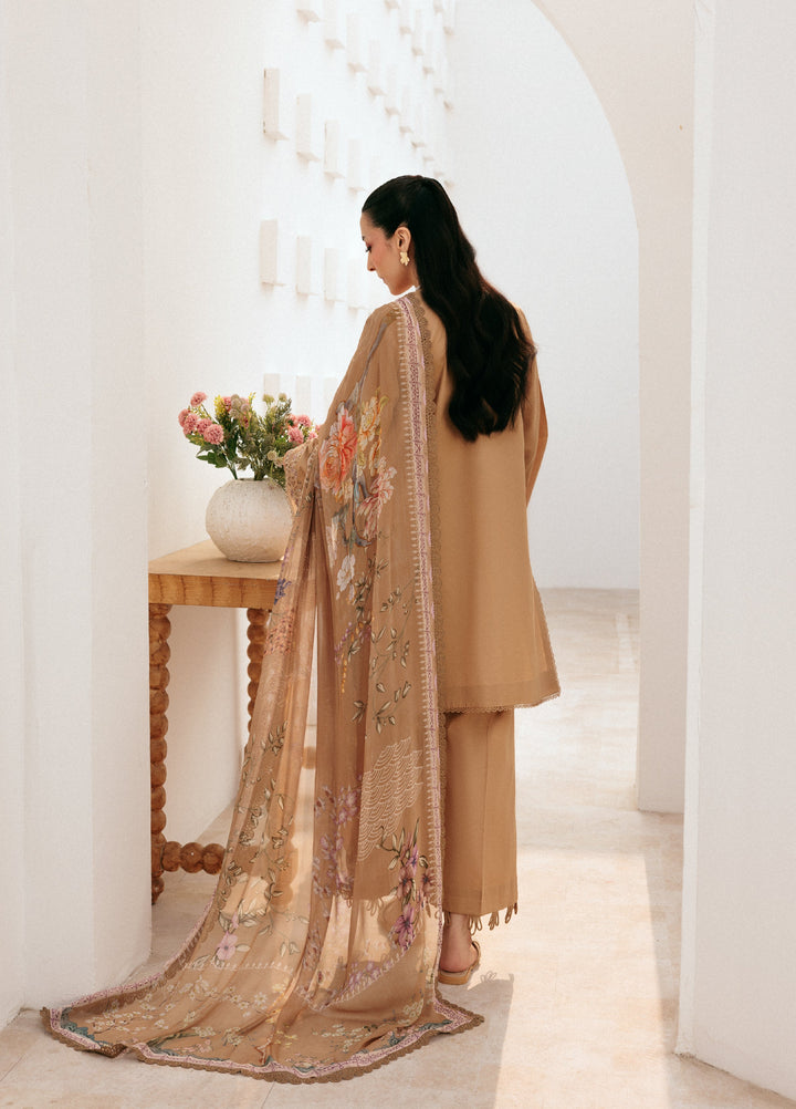 Zync by Florent Untitched Lawn Embroidered 3 Piece Suit FL26UZ FZ-7B - Summer Collection