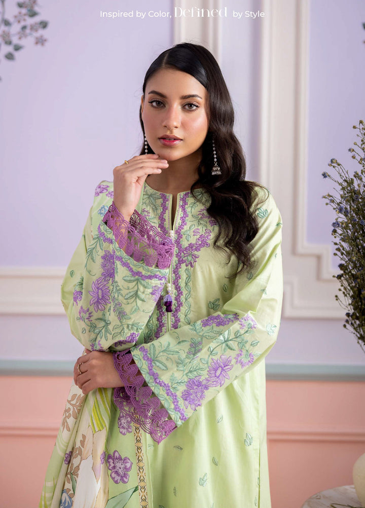 Zellbury Unstitched Printed Lawn 3 Piece Suit ZB26UC WUS26E30506 - Casual Collection