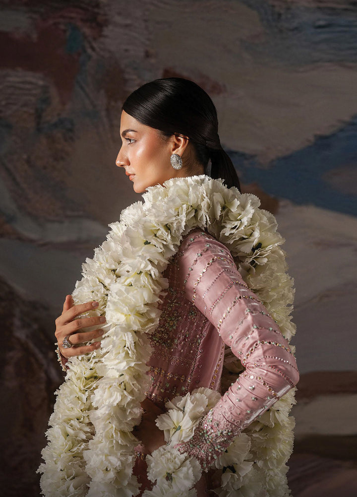 Solaris by Ayzel Unstitched Formals Silk Suits 3 Piece AAF25SW Burnora - Wedding Collection