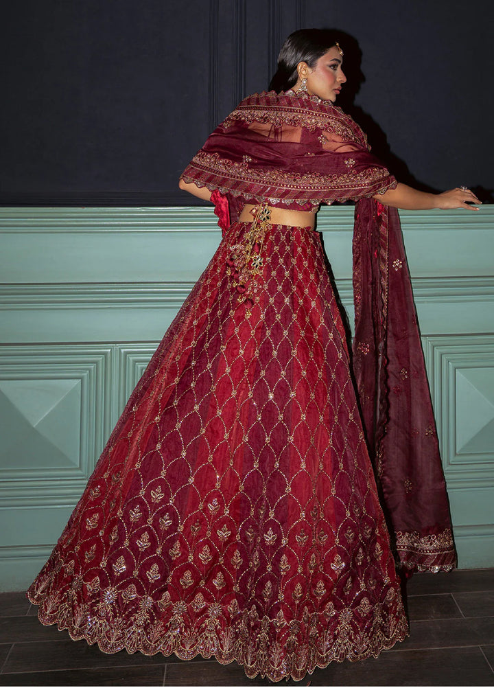 Pari Naaz by Neeshay Embroidered Rawsilk Suits Unstitched 3 Piece NSH25PW Shafaq - Formals Collection