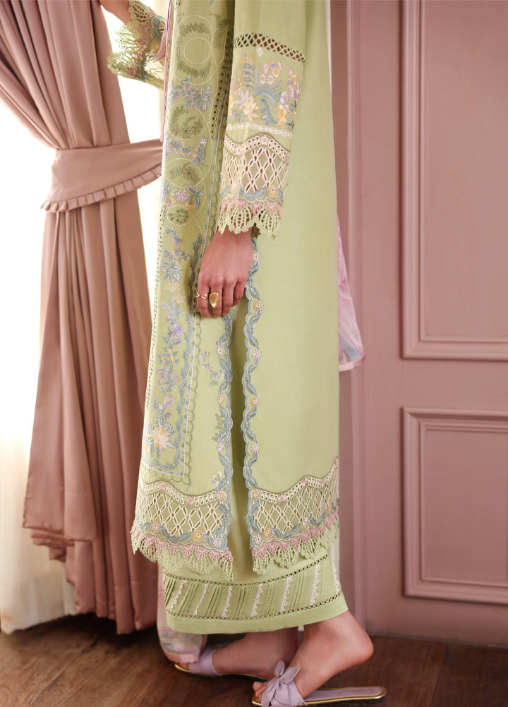 Belle Saison by Esmel Unstitched Embroidered Lawn 3 Piece Suit EML26ULB Eglea EUNSS260206 - Festive Collection
