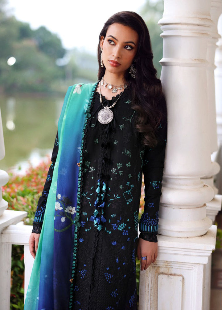 Lilas by Republic WomensWear Unstitched Embroidered Lawn 3 Piece Suit RW26ULL D-7B - Eid Collection