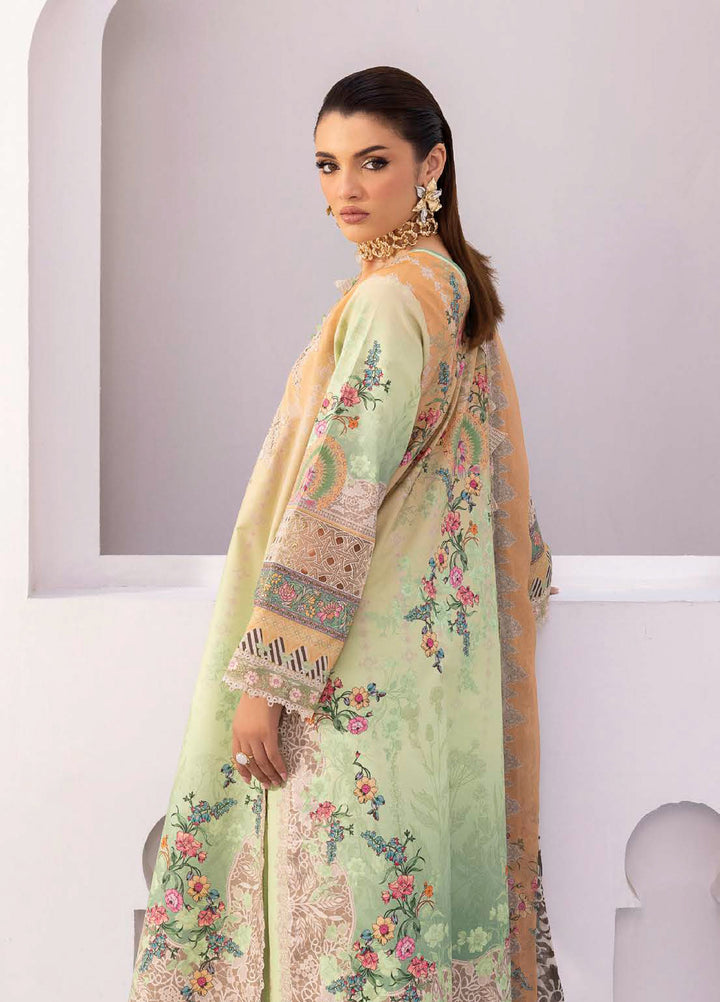 Rang e Bahar by Charizma Unstitched Embroidered Lawn 3 Piece Suit CHR26ULR CRB6-22 - Summer Collection