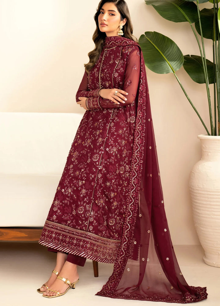 Xenia Formal Unstitched Luxury Chiffon Suits 3 Piece XE25FL Darya - Formals Collection