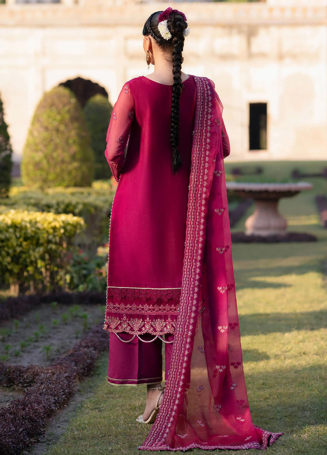 Xenia Formal Unstitched Luxury Chiffon Suits 3 Piece XE25FL Khushbu - Formals Collection