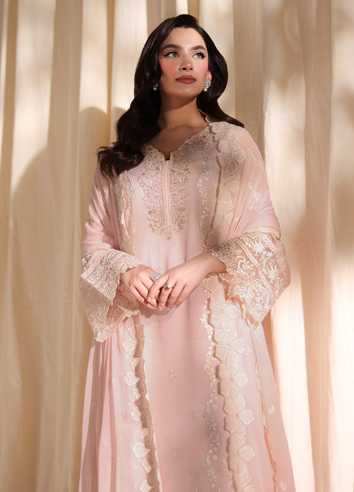 Azure Unstitched Embroidered Chiffon 3 Piece Suit AZ26ULC Twirling Tulip - Festive Collection