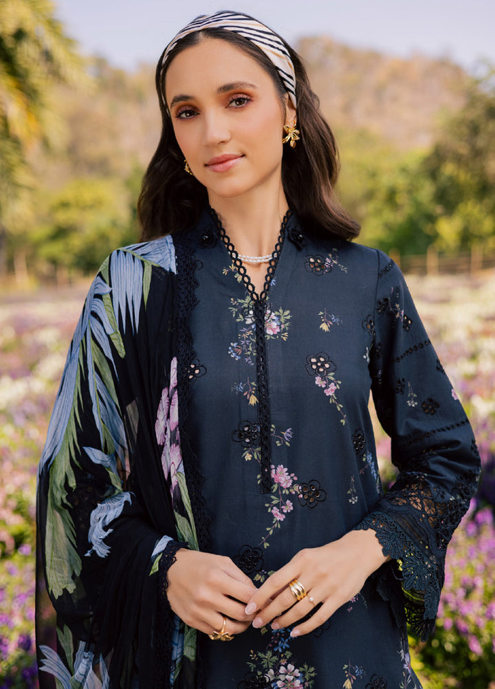 Shezlin by Aabyaan Unstitched Embroidered Chikankari 3 Piece Suit ABY26UCS LIYANA - Eid Collection