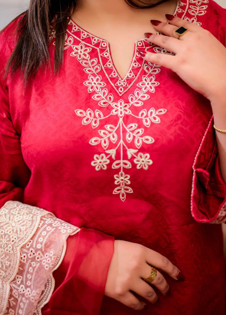 Rang e Bahar by Tng Women Pret Embroidered 3 Piece Fabiha - Winter Collection