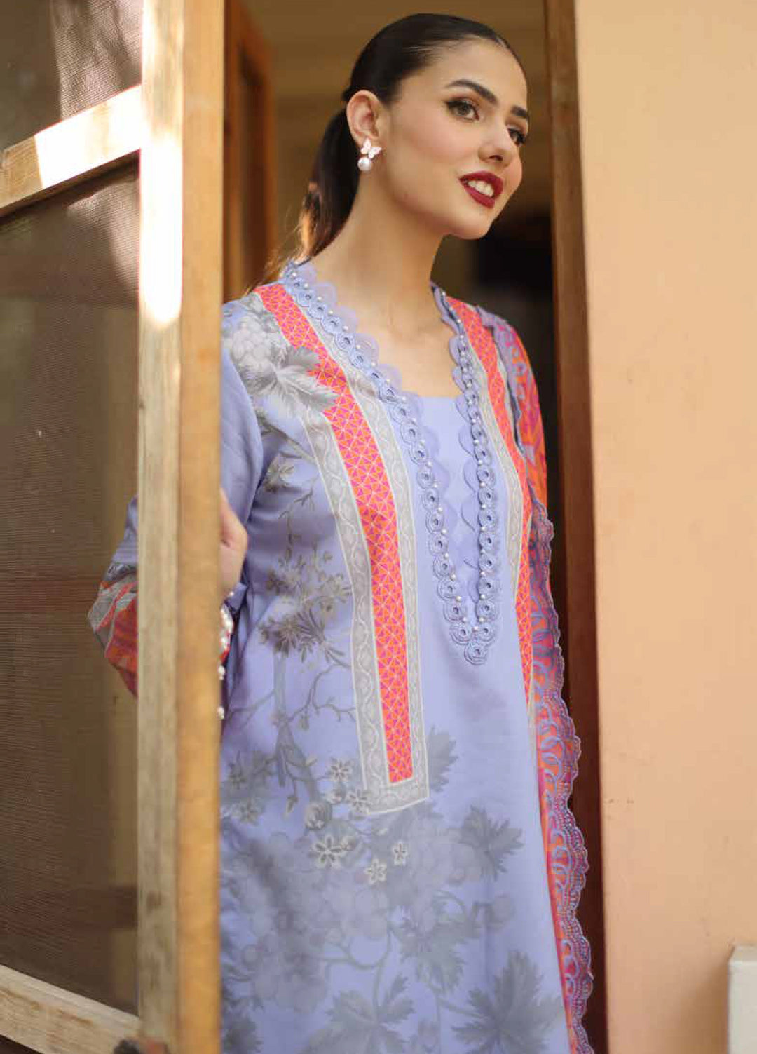 Aniiq by Charizma Unstitched Embroidered Lawn 3 Piece Suit CHR26UAL AN6-07 - Summer Collection