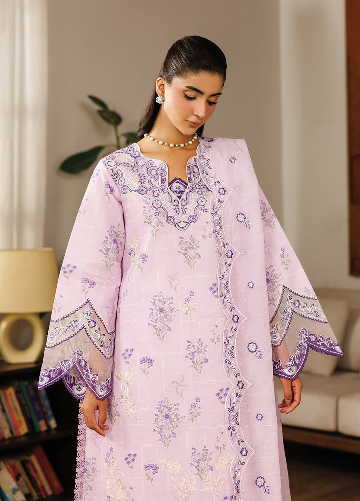 Leila by Mahnur Unstitched Embroidered Lawn 3 Piece Suit MN26ULL L-04 - Summer Collection