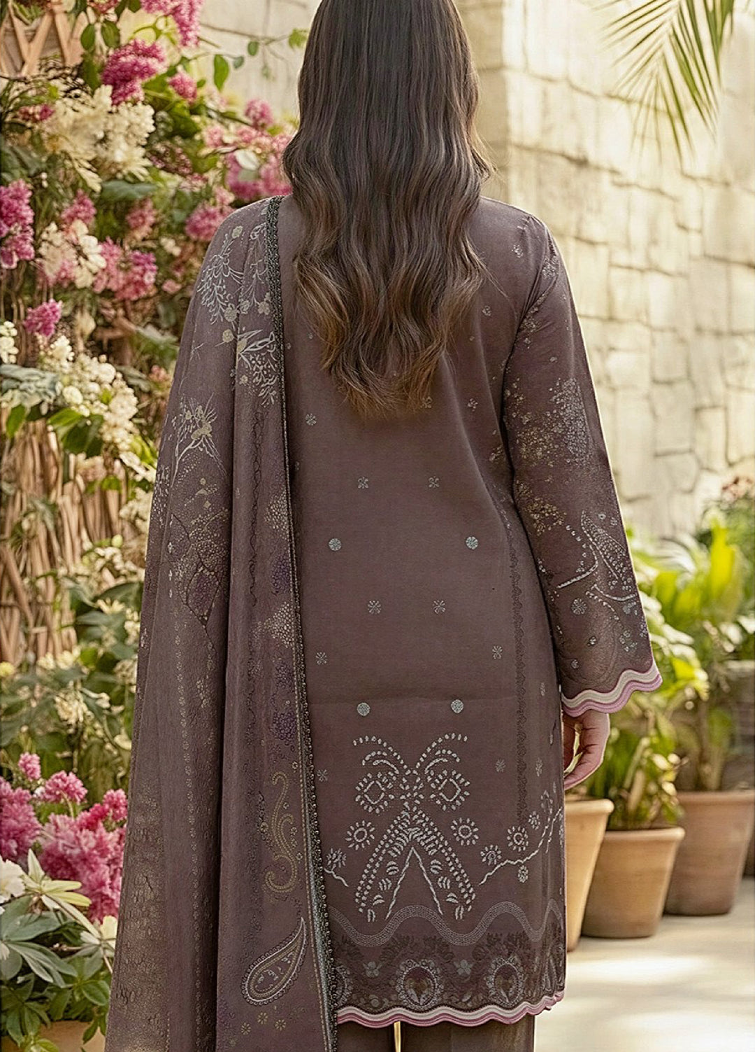 Zync by Florent Unstitched Printed Lawn 3 Piece Suit FL26UZPL FZ-04 - Summer Collection