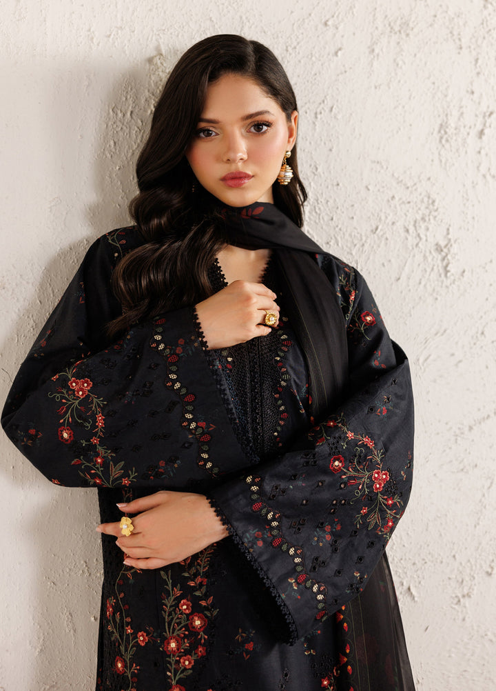 Iznik Unstitched Embroidered Lawn 3 Piece Suit IZ26ULF IBE-11 - Festive Collection
