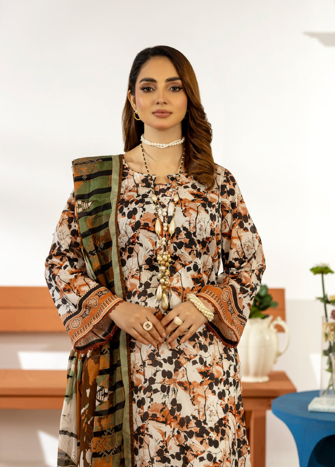 Salina by Regalia Textiles Unstitched Digital Printed Lawn 3 Piece Suit RG26SUVIII D-9 - Summer Collection