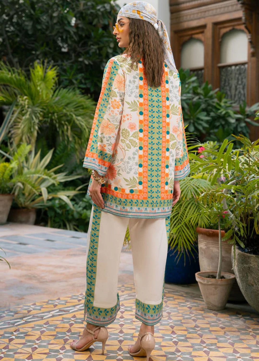 Nairah Women Pret Printed Arabic Lawn Suit NAH26PN Serene - Spring Collection