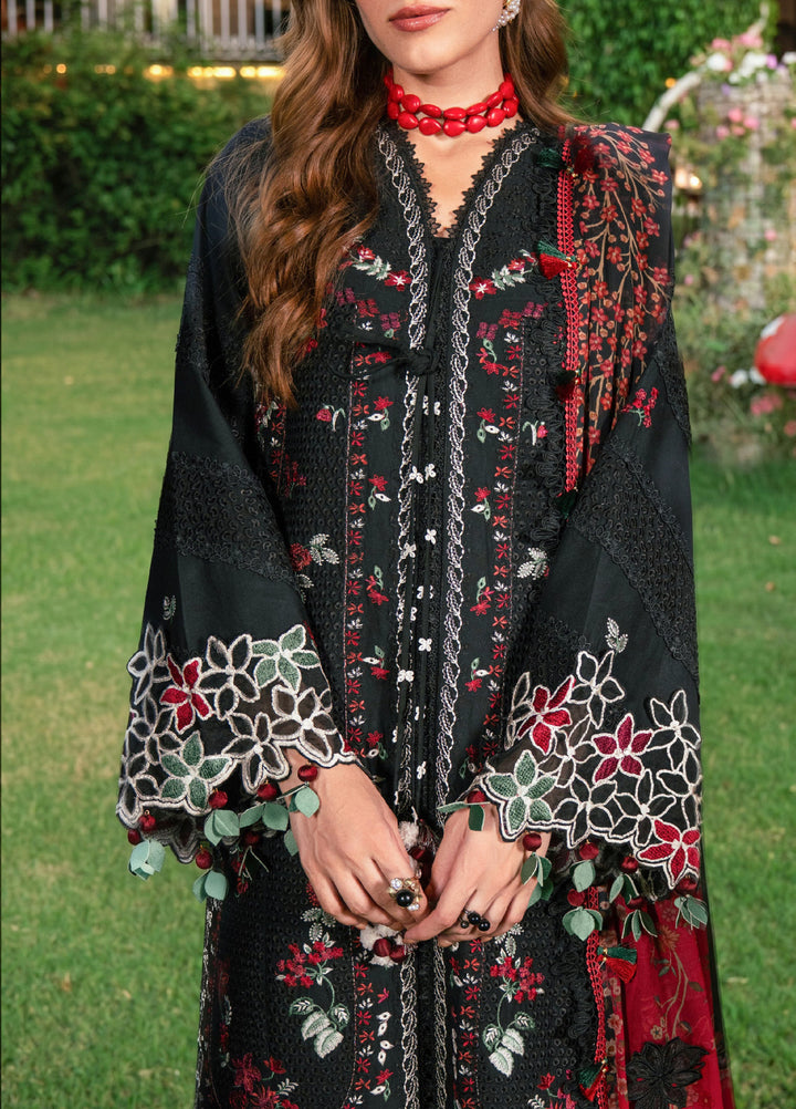 Feerie by Sundas Ahad Unstitched Embroidered Lawn 3 Piece Suit SNA26ULF Celeste ELL-10 - Eid Collection