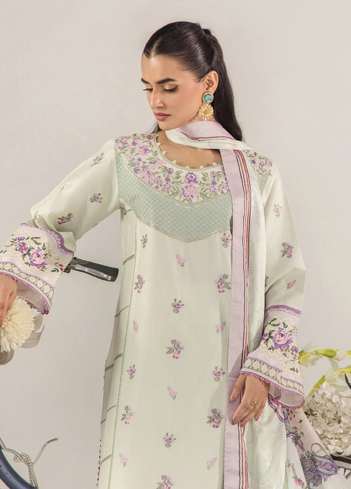 Sara Jahan Women RTW Embroidered Lawn 3 Piece Suit SJ26RF SJ-1088 - Festive Collection