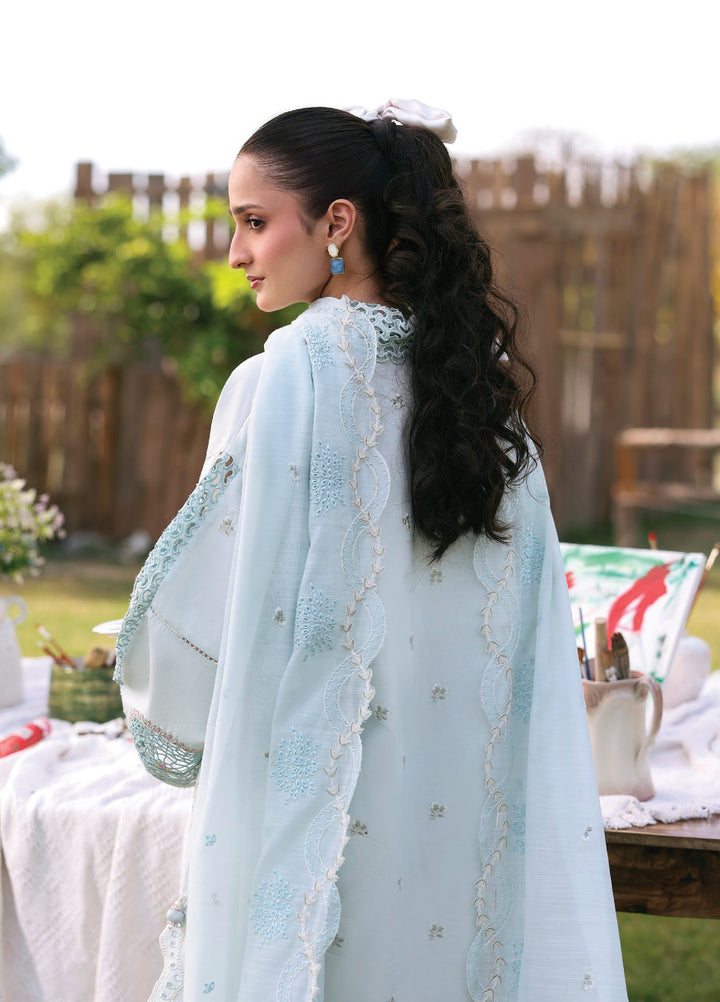 Summer Soiree by Zarposh Unstitched Embroidered Lawn 3 Piece Suit ZR26ULS Kaelis - Festive Collection