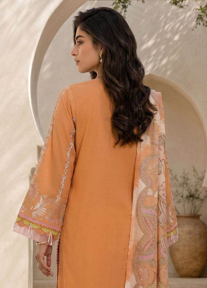 Zellbury Unstitched Printed Lawn 3 Piece Suit ZB26UC WUS26E30793 - Casual Collection