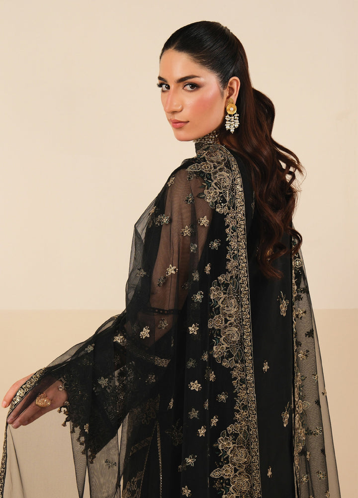 Alizeh Fashion Unstitched Embroidered Net 3 Piece Suit AF26UNF ANMOL AF-NT-2257 - Festive Collection