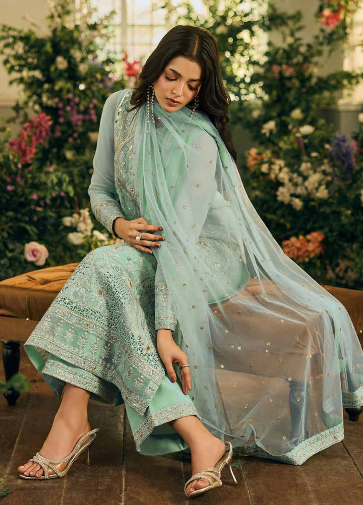 Celine by Charizma Unstitched Embroidered Chiffon 4 Piece Suit CHR26UC Celine CCE6-06 - Festive Collection