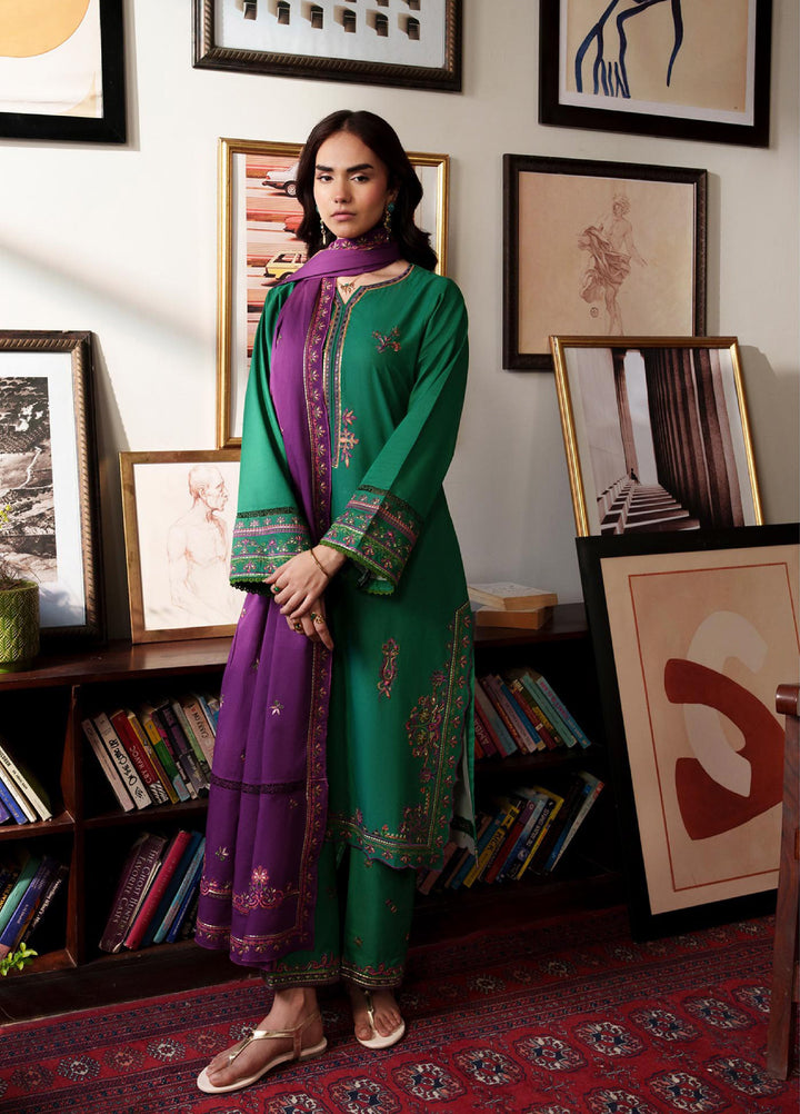 RajBari Women RTW Embroidered Lawn 3 Piece Suit RB26PLE Inara 07 - Eid Collection