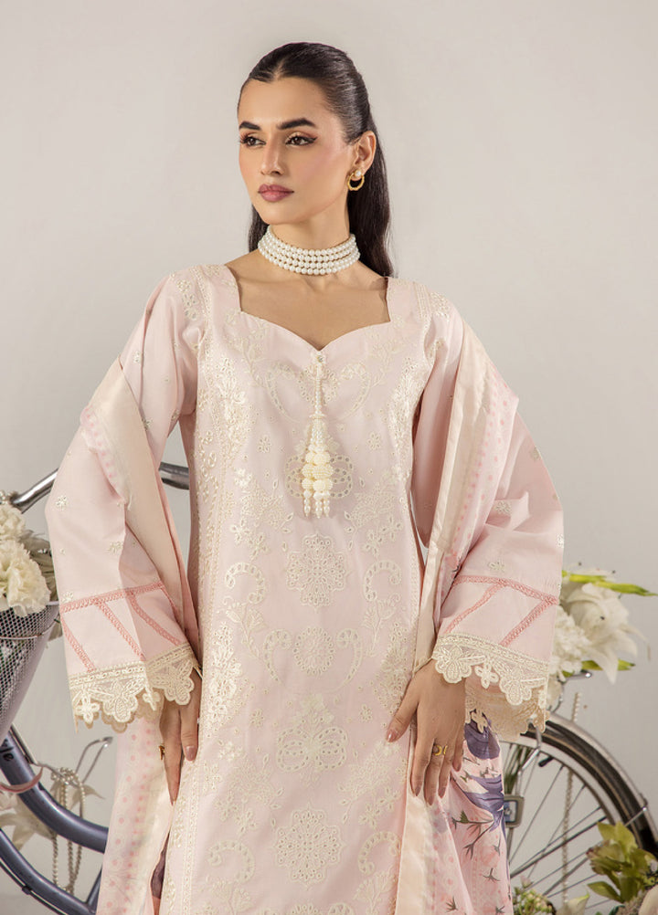 Sara Jahan Women RTW Embroidered Lawn 3 Piece Suit SJ26RF SJ-1092 - Festive Collection