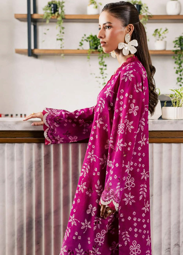 Ballerina by Nureh Unstitched Printed Chikankari Lawn 2 Piece Suit NU26UBCL NU2-218 - Casual Collection