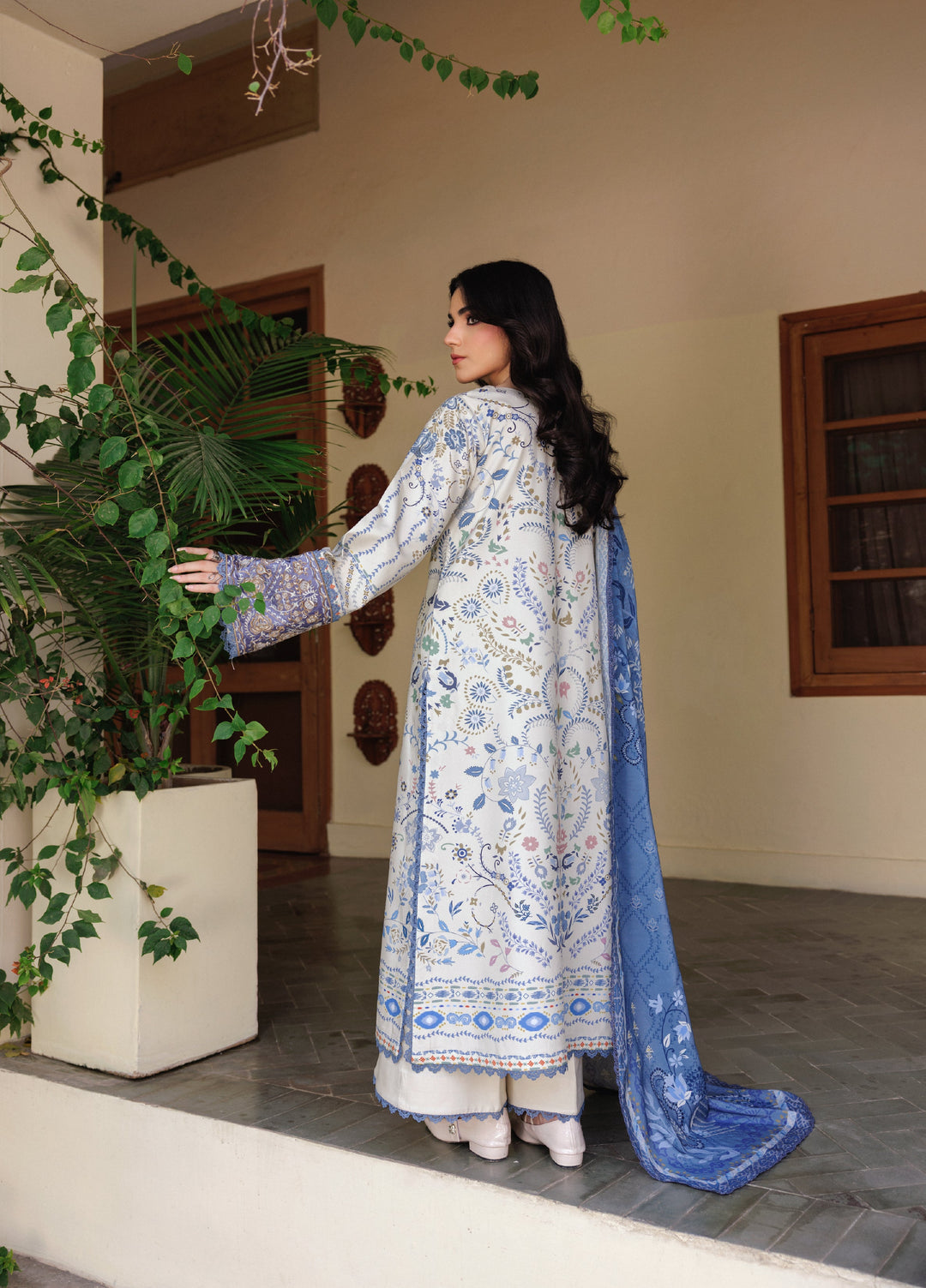 Zync by Florent Whispers Unstitched Embroidered Modal 3 Piece FL25WW FL-8A - Winter Collection