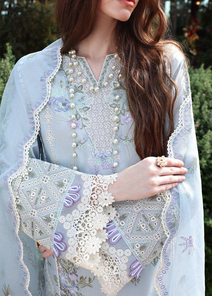 Belle Saison by Esmel Unstitched Embroidered Lawn 3 Piece Suit EML26ULB Odette EUNSS260204 - Festive Collection
