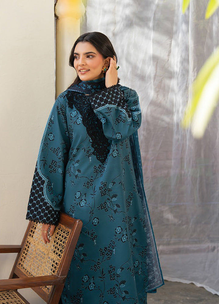 Namah by Xenia Formals Unstitched Embroidered Lawn 3 Piece Suit XF26ULN 05 - SAFA - Festive Collection