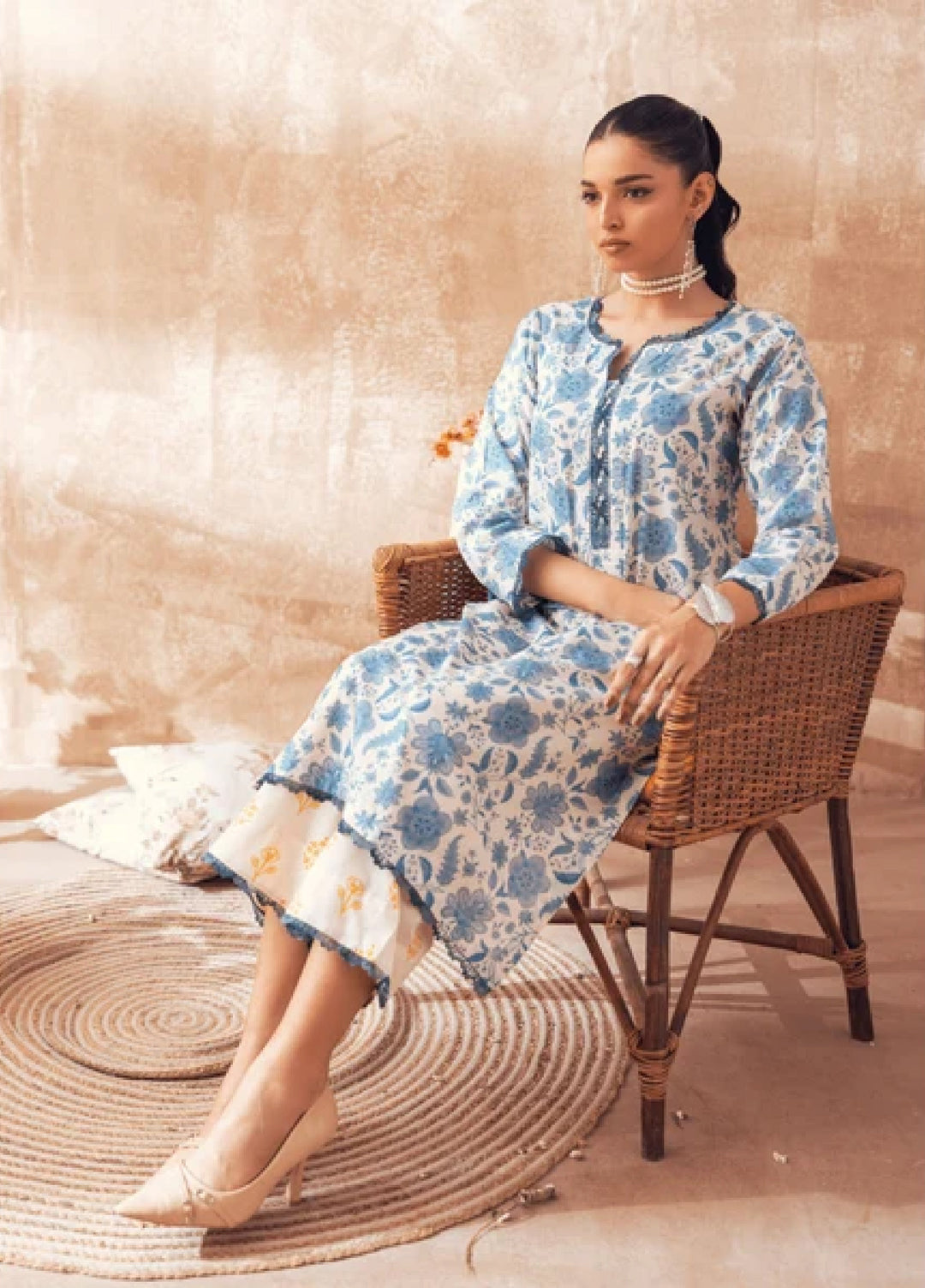 Liyana by Mashra RTW Printed Lawn 2 Piece Suit LIY-SHE-024 Sheer Bliss - Casual Collection