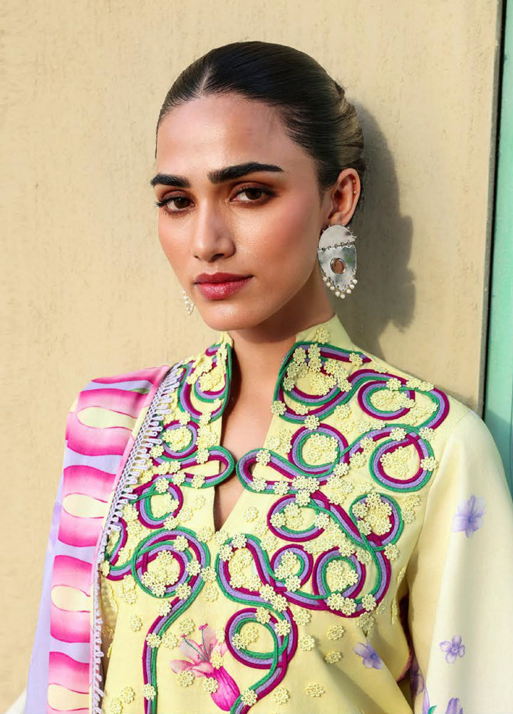 Neoma Prints by Republic Unstitched Printed Lawn 3 Piece Suit RW26UNL SP-11 SHEHNAI - Summer Collection