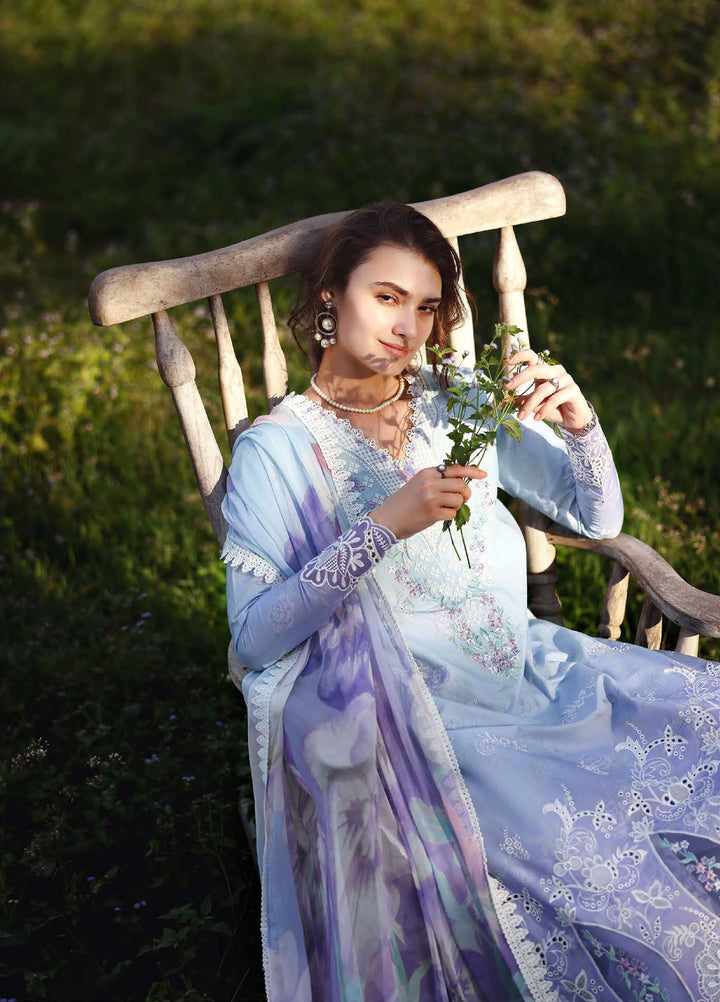 Solace by Mushq Unstitched Chikankari Lawn 3 Piece Suit MU26ULS Ombre Whisper MUNSS260203 - Festive Collection