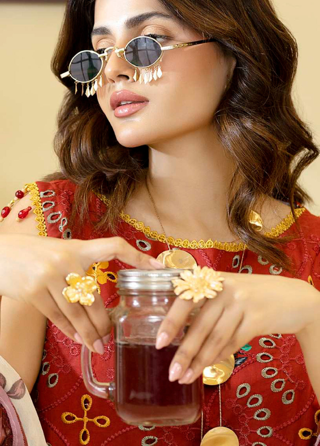 Al Zohaib Unstitched Applique Embroidered Lawn 3 Piece Suit AZ26UAL D-5 - Summer Collection