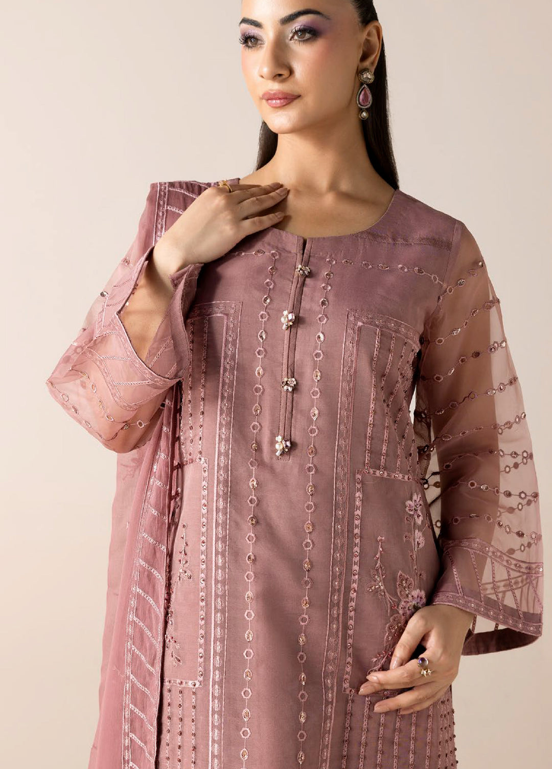 Aura by Zebtan RTW Embroidered Lawn 3 Piece Suit ZB26UAL A-09 - Festive Collection
