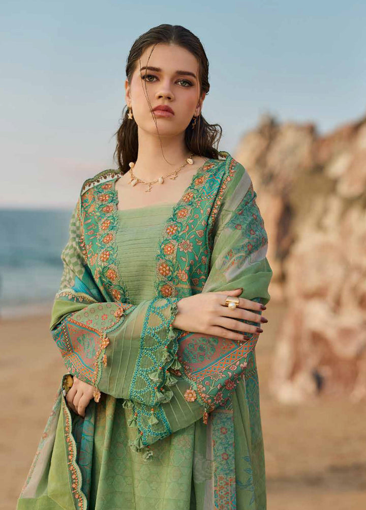 Swiss Miss by Charizma Unstitched Embroidered Swiss Voil 3 Piece Suit CHR26USM CSM6-03 - Summer Collection
