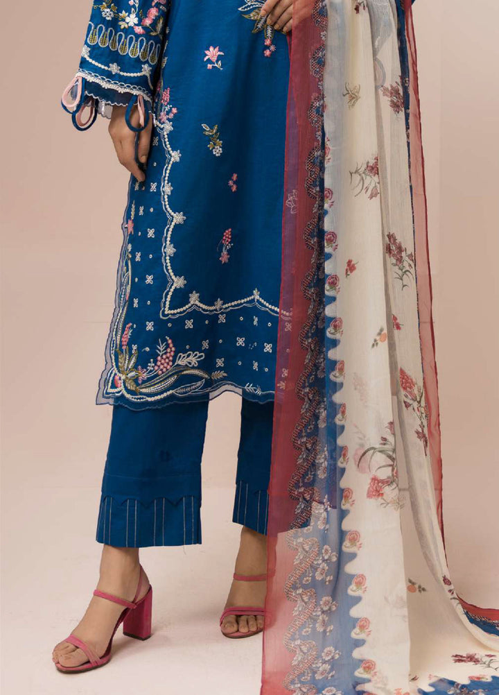 Zellbury Unstitched Printed Lawn 3 Piece Suit ZB26UC WUS26E30455 - Casual Collection