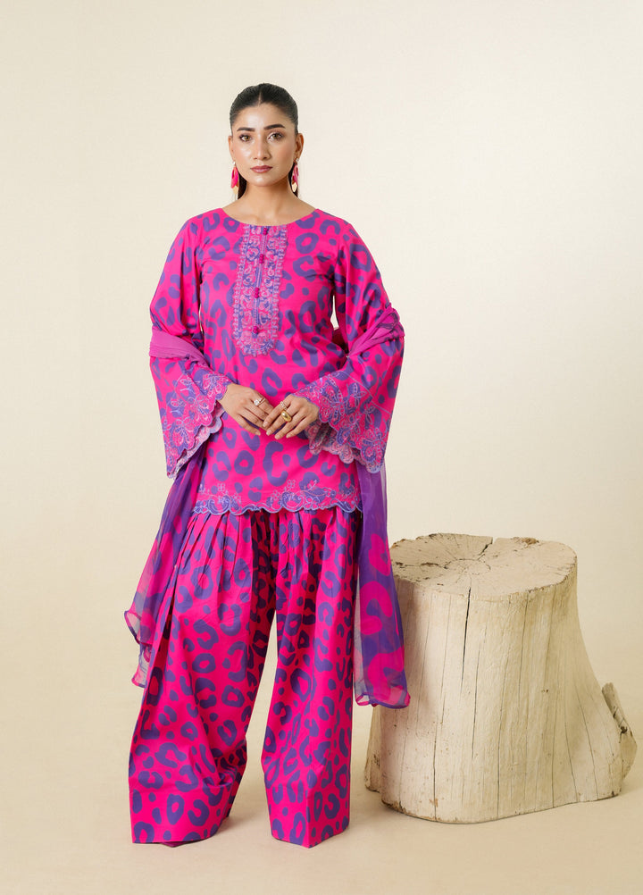 Zar e Jahan by Huma Gul Unstitched Printed Lawn 3 Piece Suit ZIMALHG-901 - Casual Collection