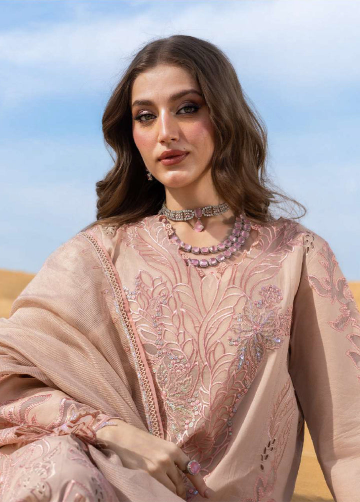 Rang Rasiya Premium Unstitched Embroidered Lawn 3 Piece Suit RR26UP D-2 Elaheh - Festive Collection